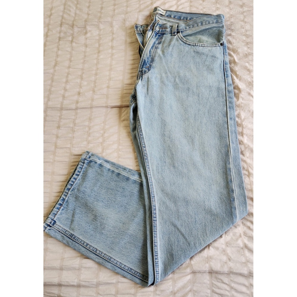 Levi's Signature Straight Leg  Jeans Men's Size 34x32 - 100% Cotton Pre-owned